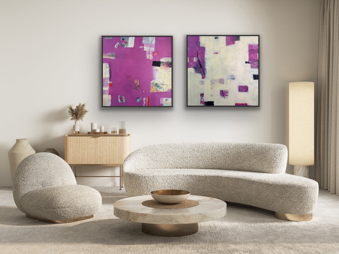 Questions asked and Questions Answered original paintings by carol macconnell