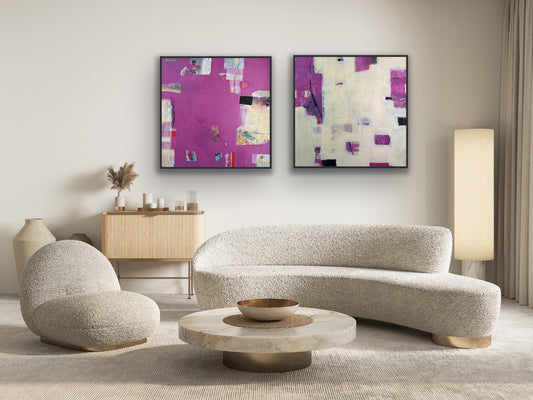 Questions asked and Questions Answered original paintings by carol macconnell