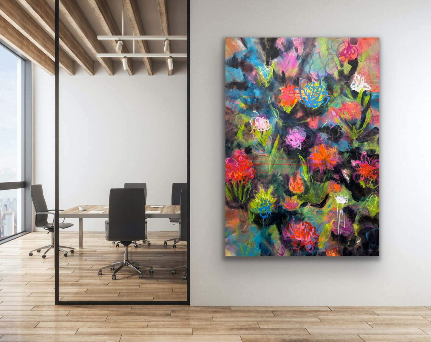 Blanket of Blooms 72x56