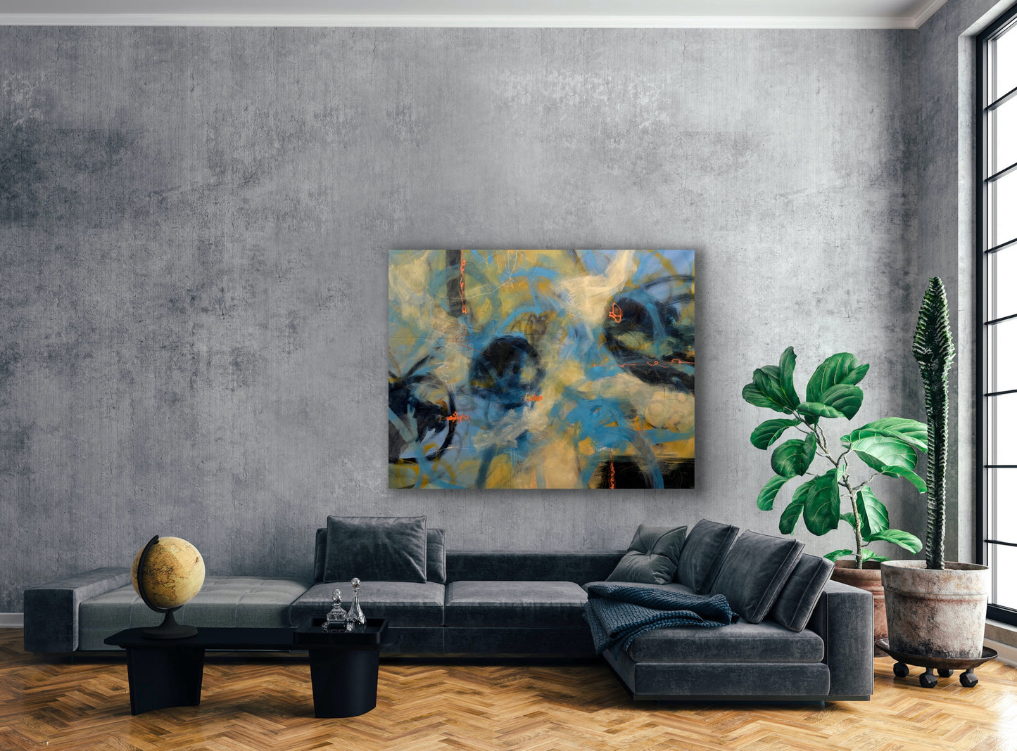 Falling 48x60