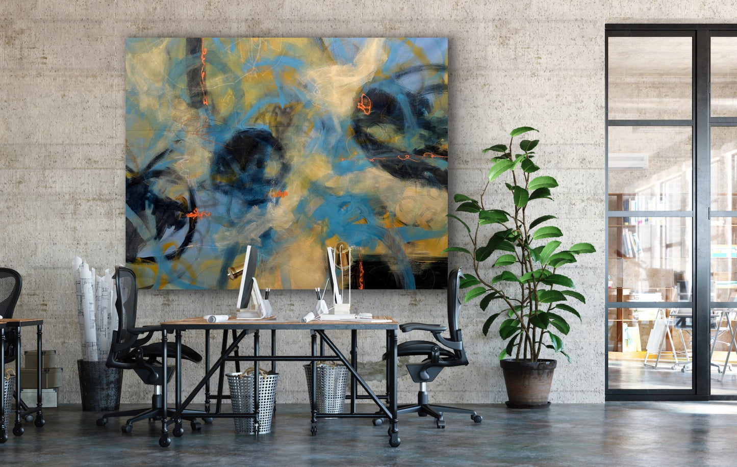 Falling 48x60