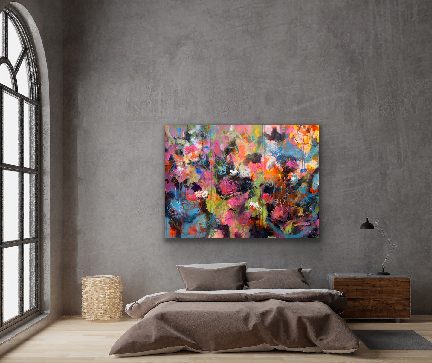 Bevy of Blooms 58x84