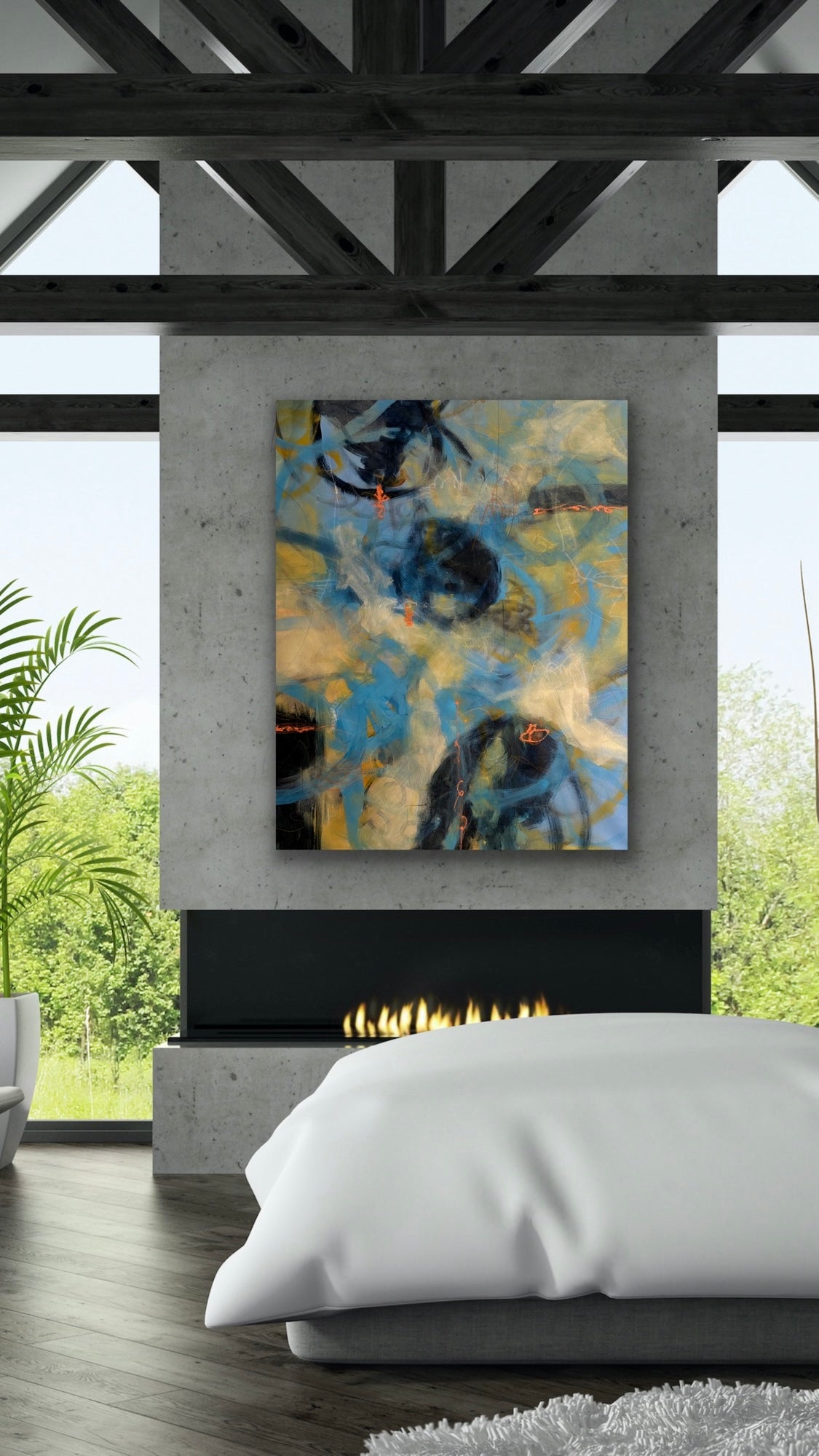 Falling 48x60
