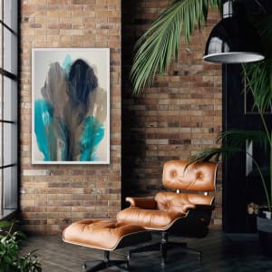 Bronze & Turquoise 40x60