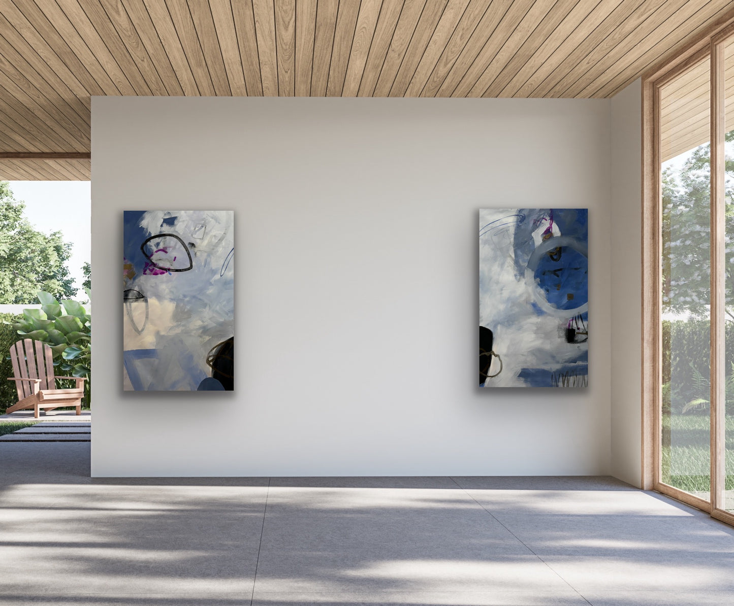 Wedded Pair 60x72 (60x36 each)