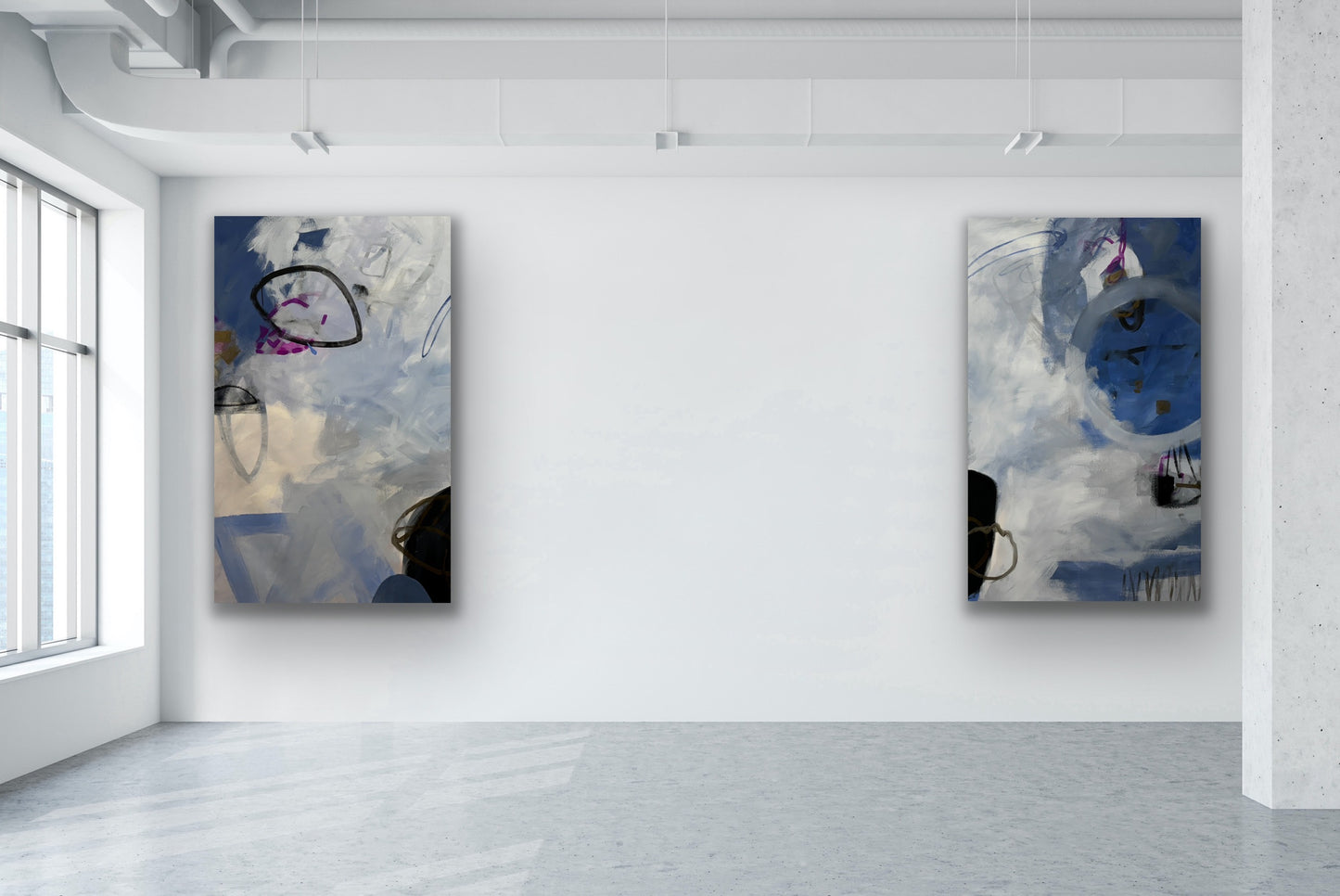 Wedded Pair 60x72 (60x36 each)