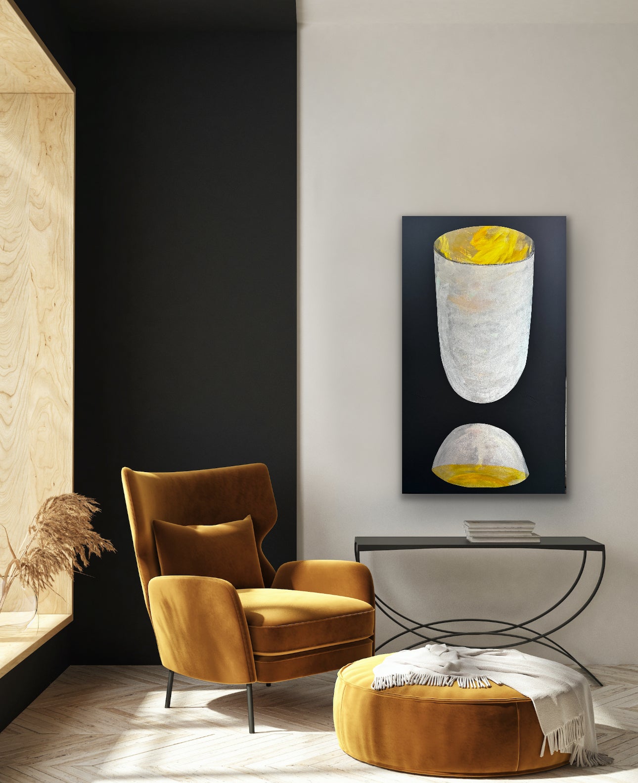 Gold Chalice 36x60