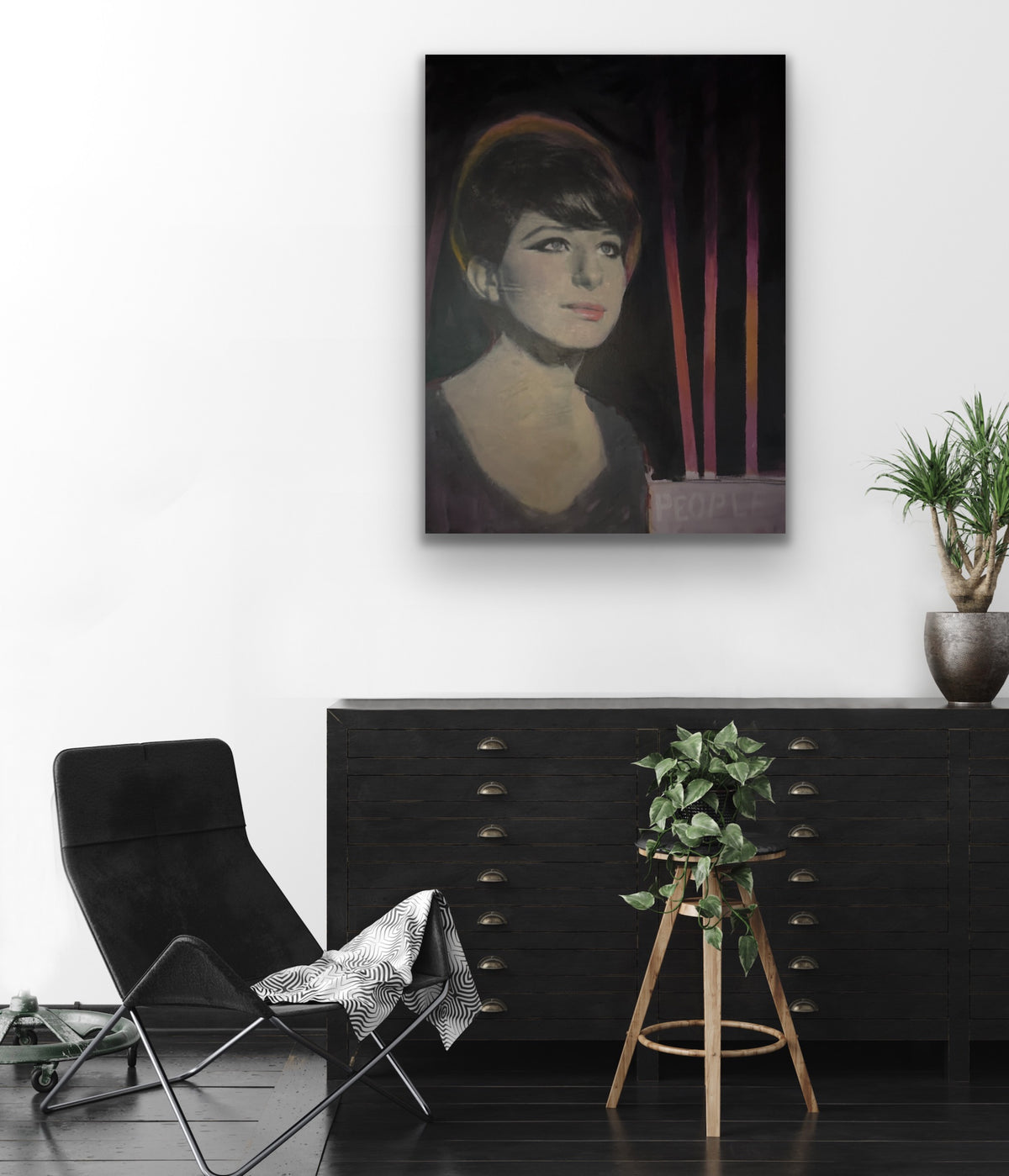 A Star Is Born by Carol MacConnell shown in a room setting