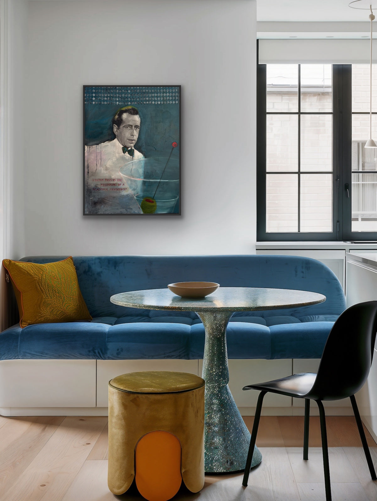 Here's Looking at You by Carol MacConnell shown in a room setting