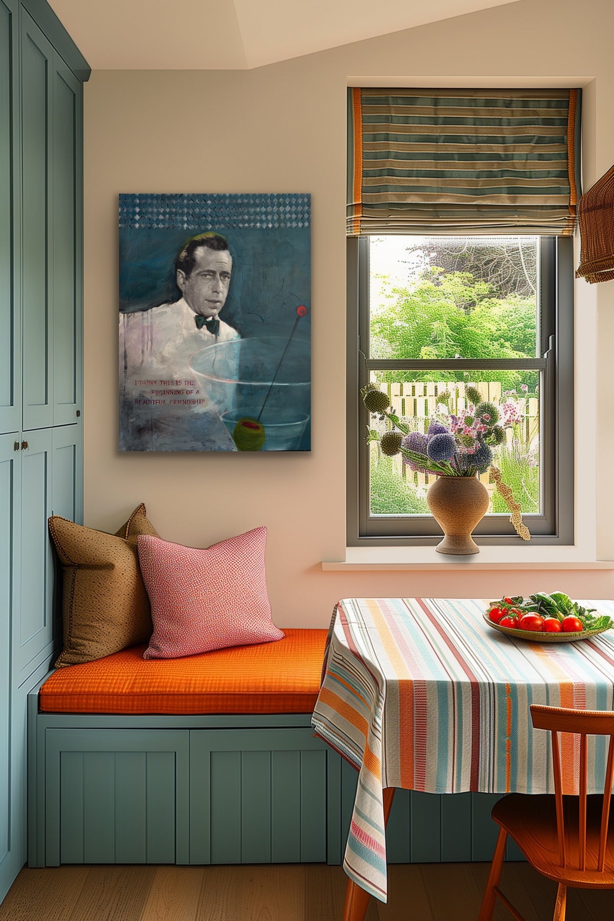 Here's Looking at You by Carol MacConnell shown in a room setting