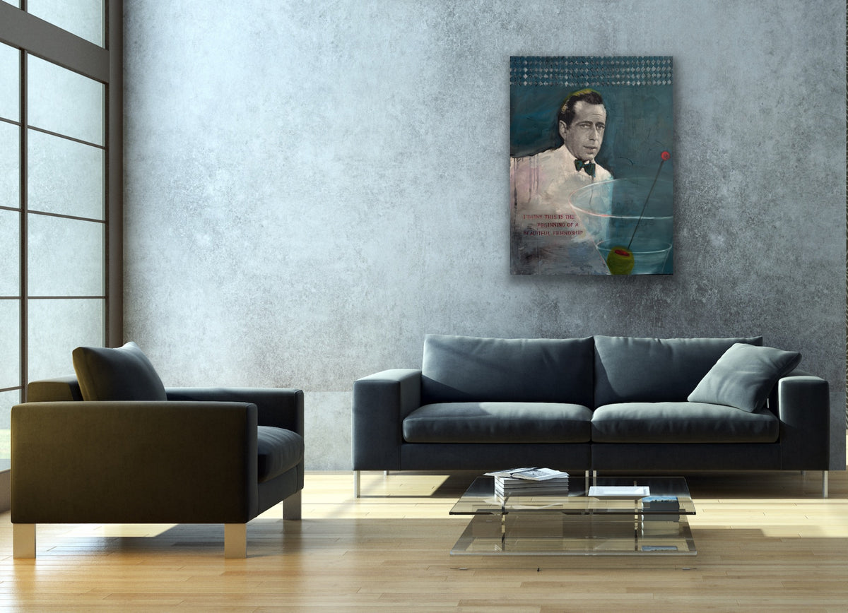 Here's Looking at You by Carol MacConnell shown in a room setting