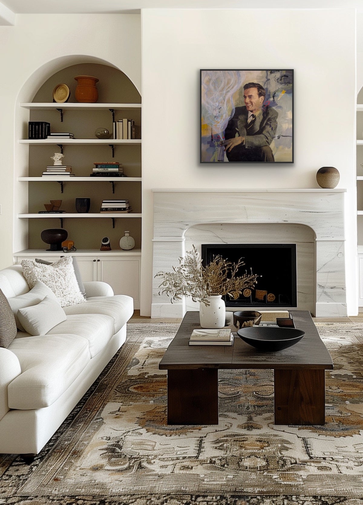 A Place in the Sun by Carol MacConnell shown in a room setting