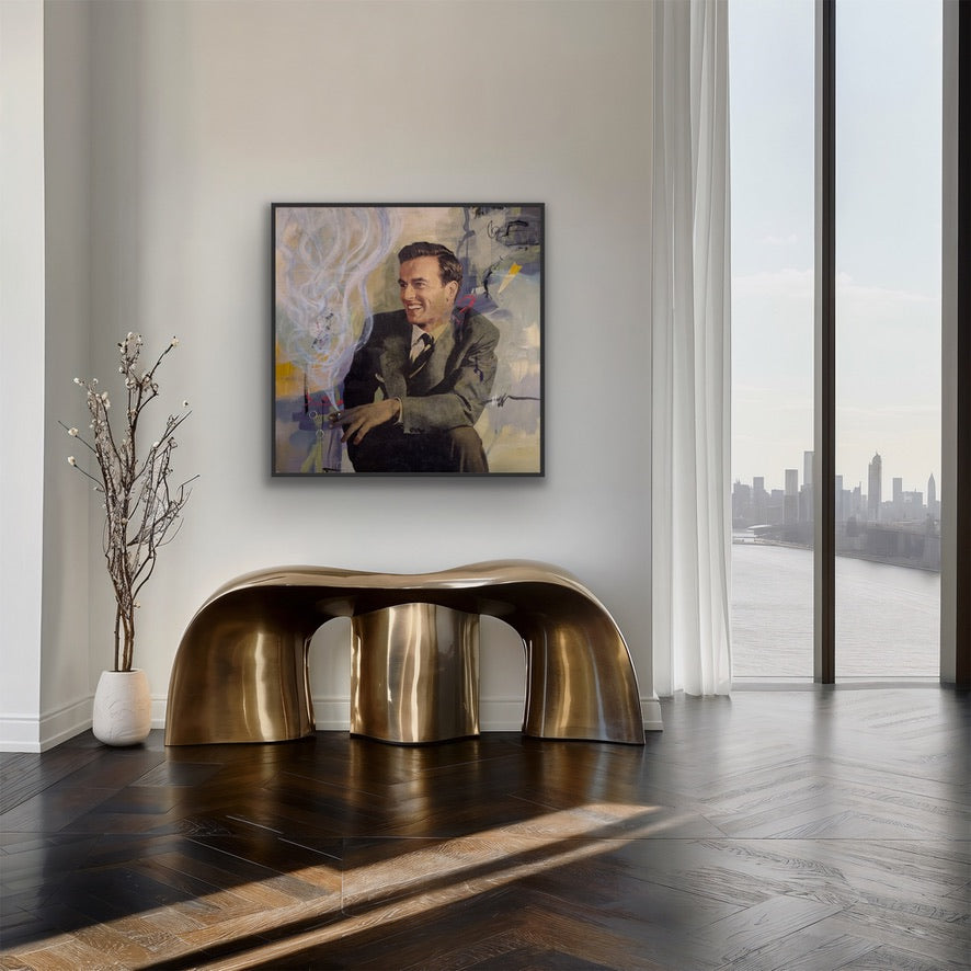 A Place in the Sun by Carol MacConnell shown in a room setting