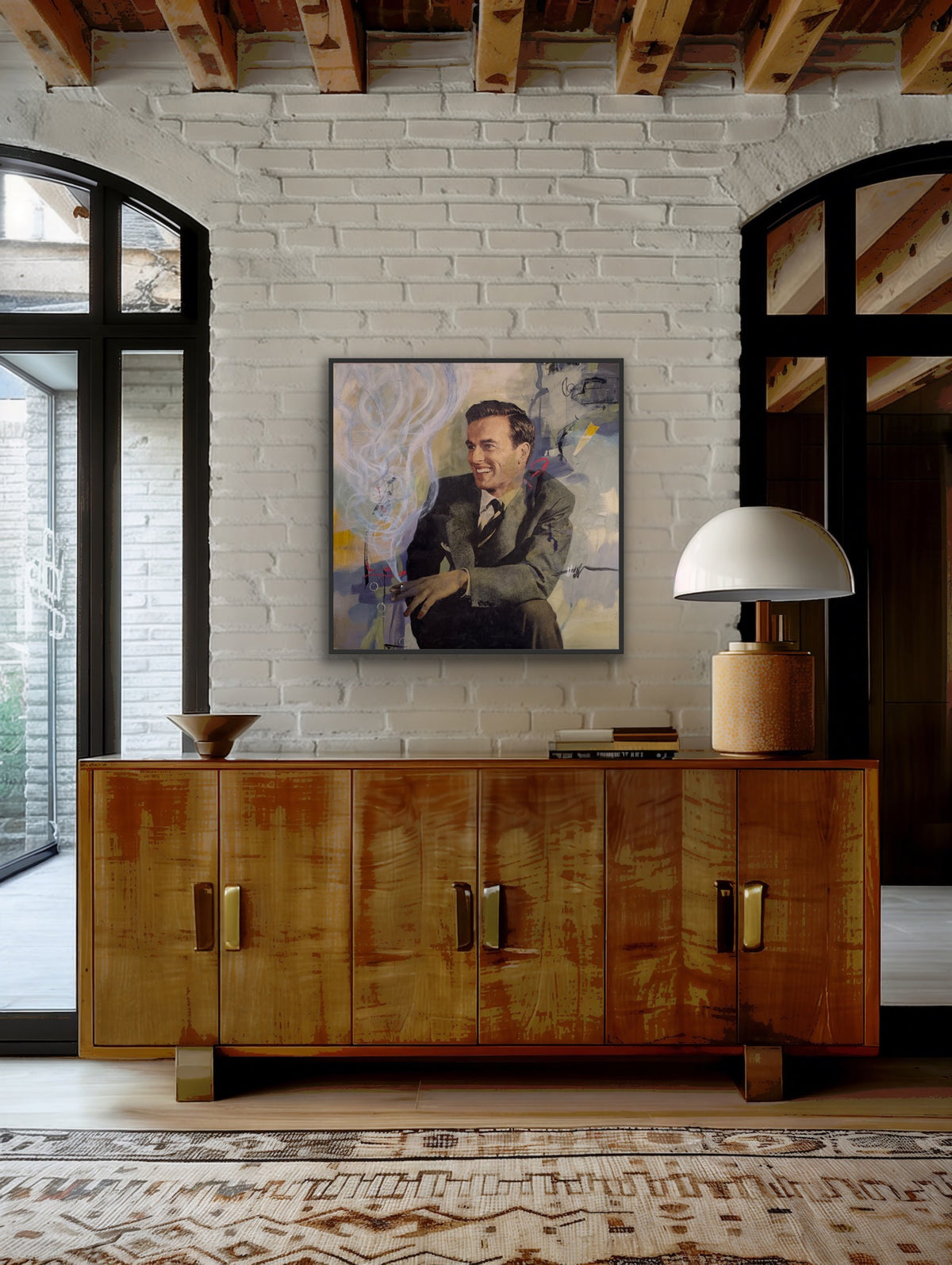 A Place in the Sun by Carol MacConnell shown in a room setting