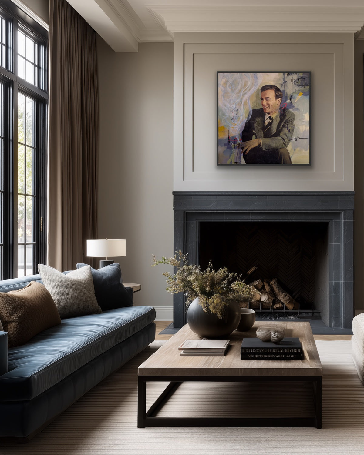 A Place in the Sun by Carol MacConnell shown in a room setting