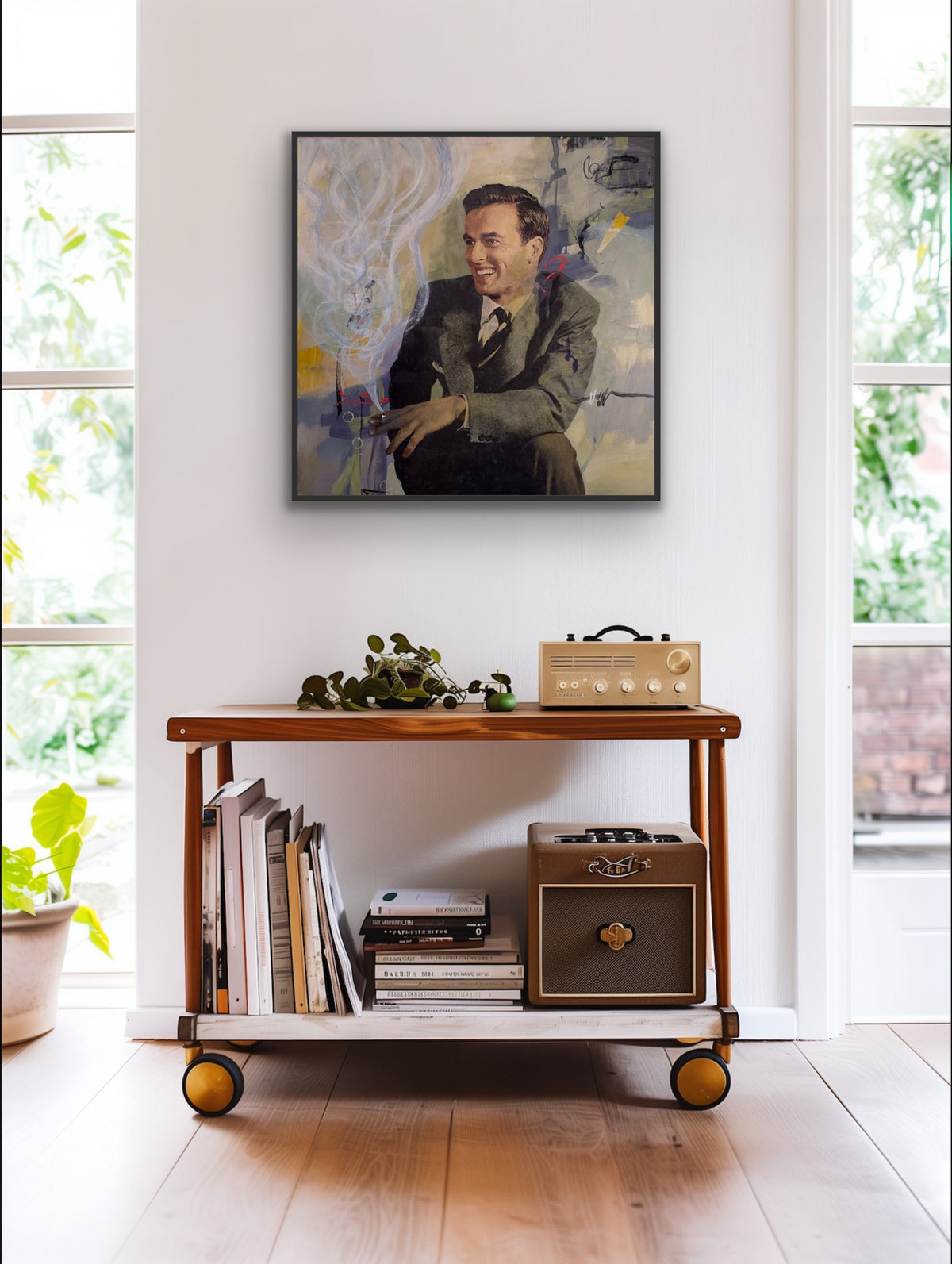 A Place in the Sun by Carol MacConnell shown in a room setting