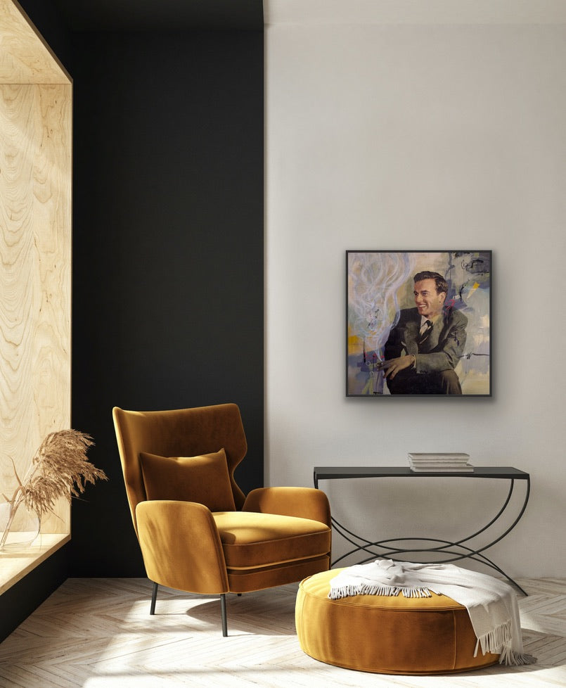 A Place in the Sun by Carol MacConnell shown in a room setting