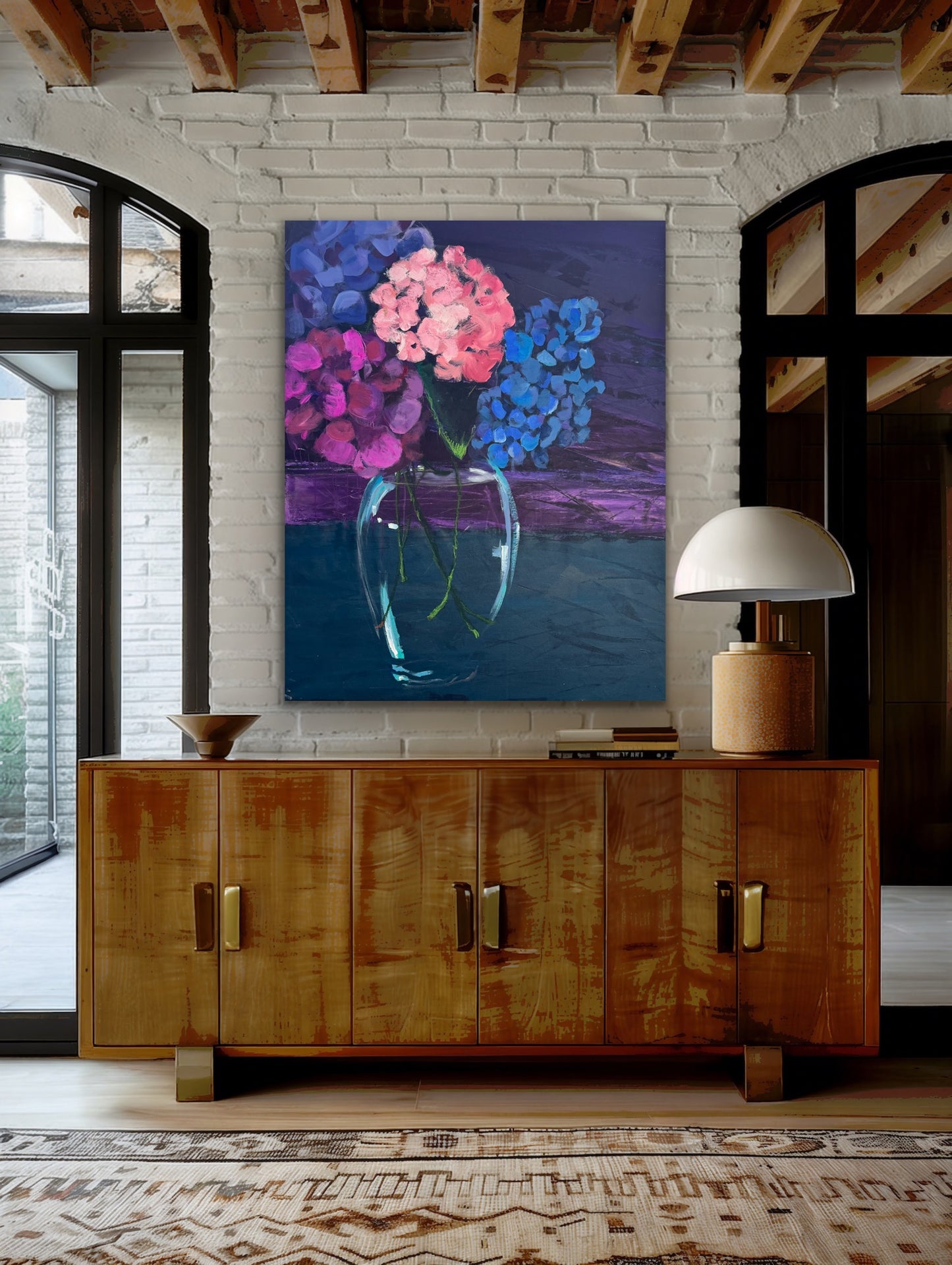 Hydrangeas 60x48