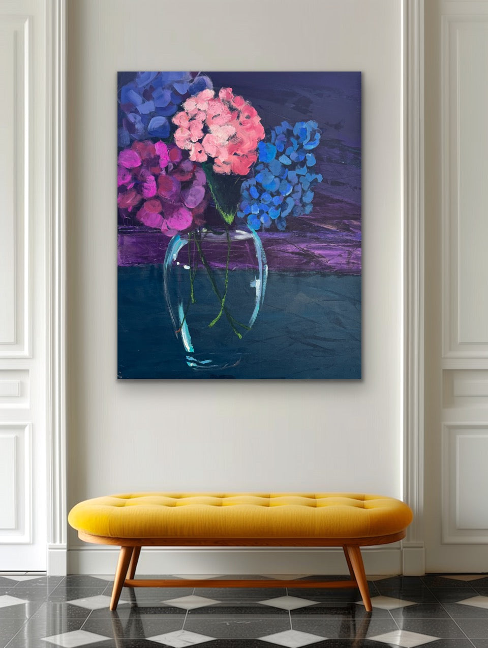 Hydrangeas 60x48