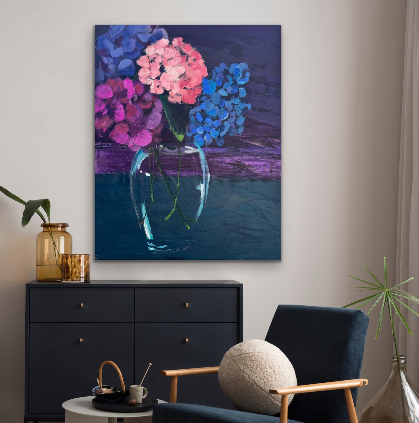 Hydrangeas 60x48