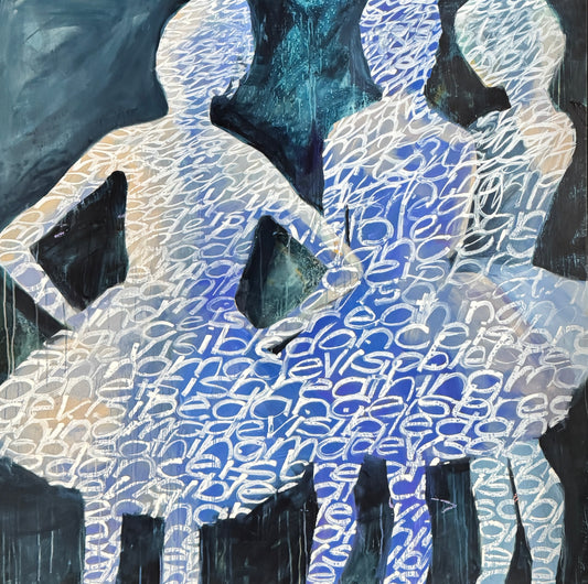 Dance is Breathing Made Visible 60x60