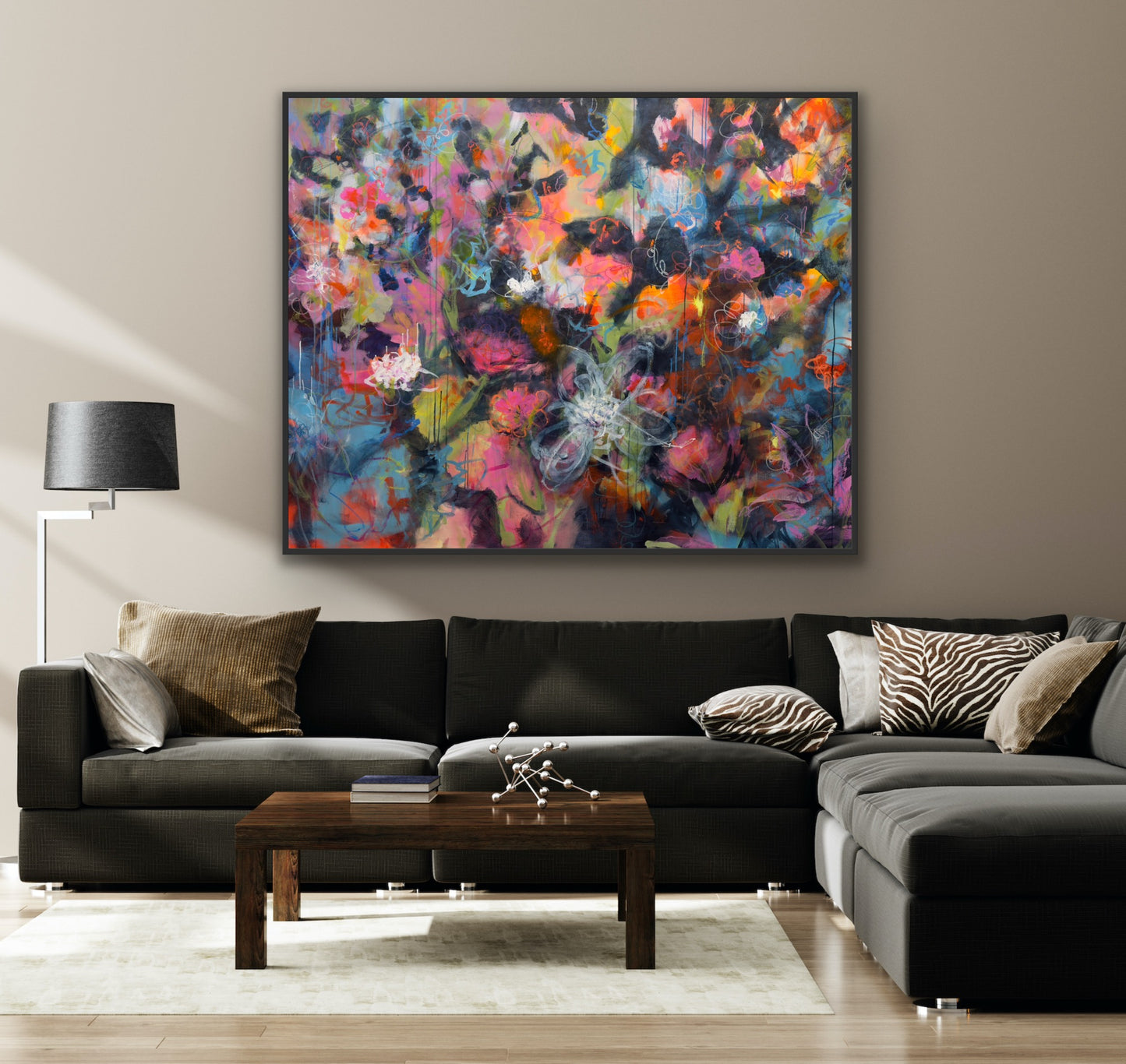 Bevy of Blooms 56x72