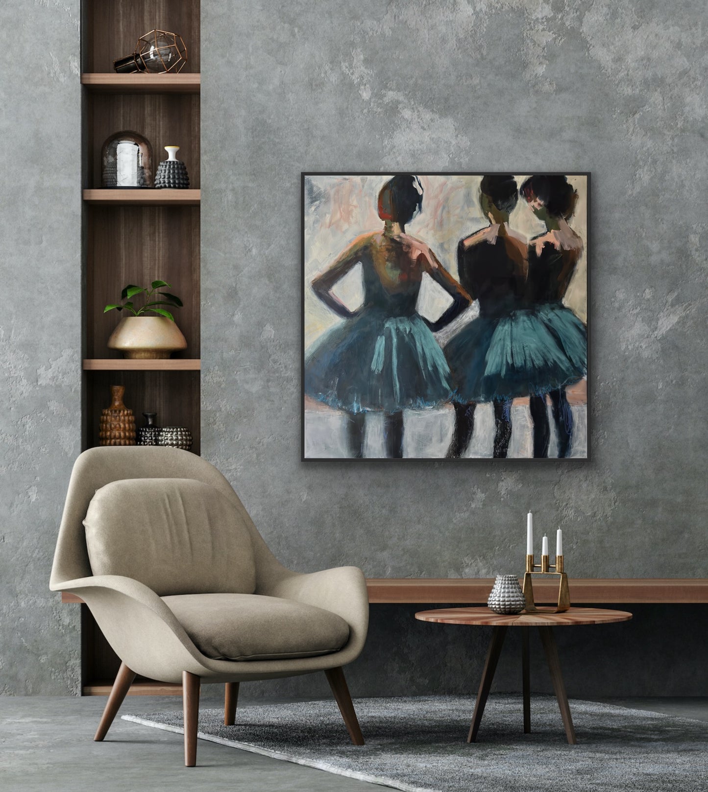 In The Wings 60x60
