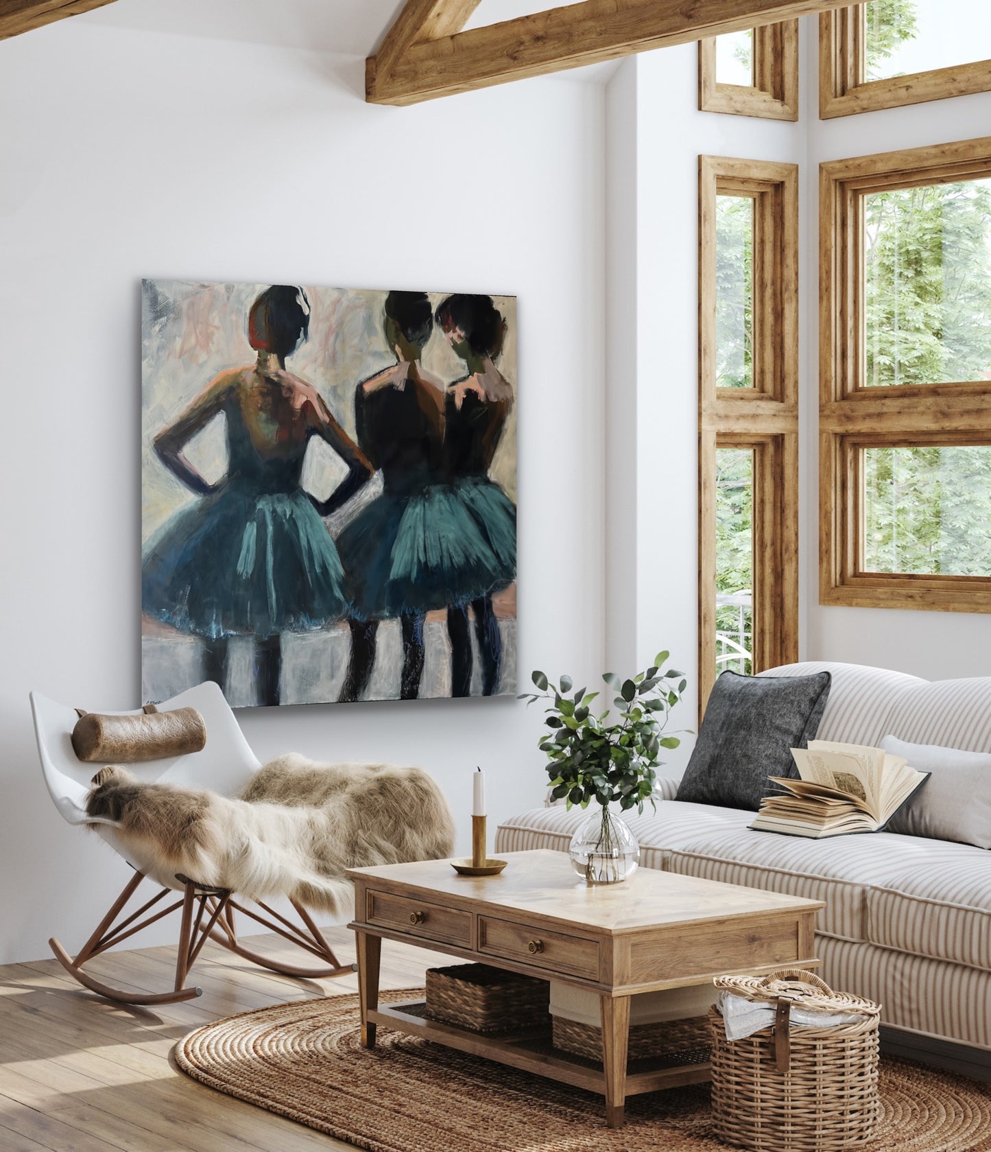In The Wings 60x60