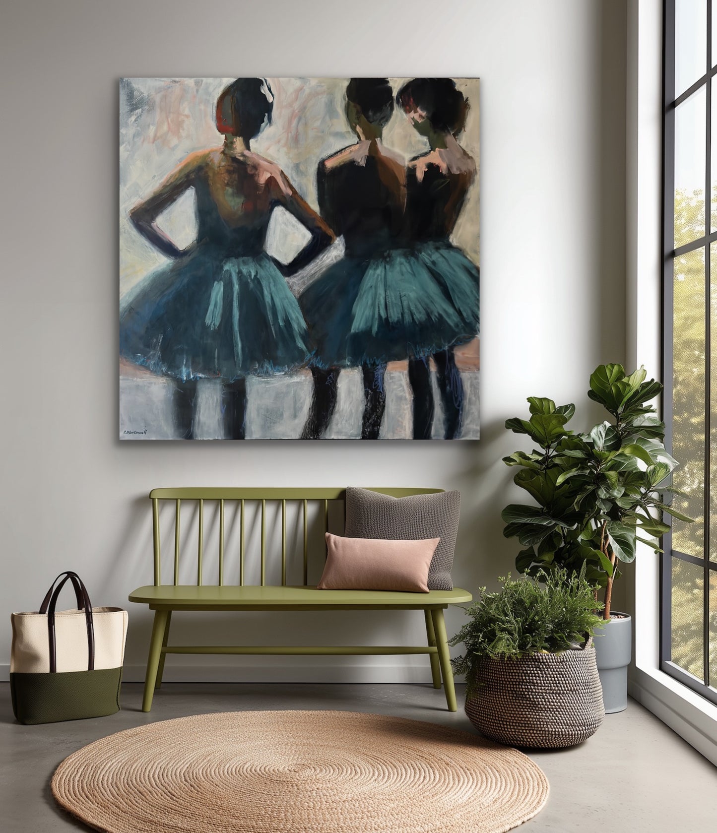 In The Wings 60x60