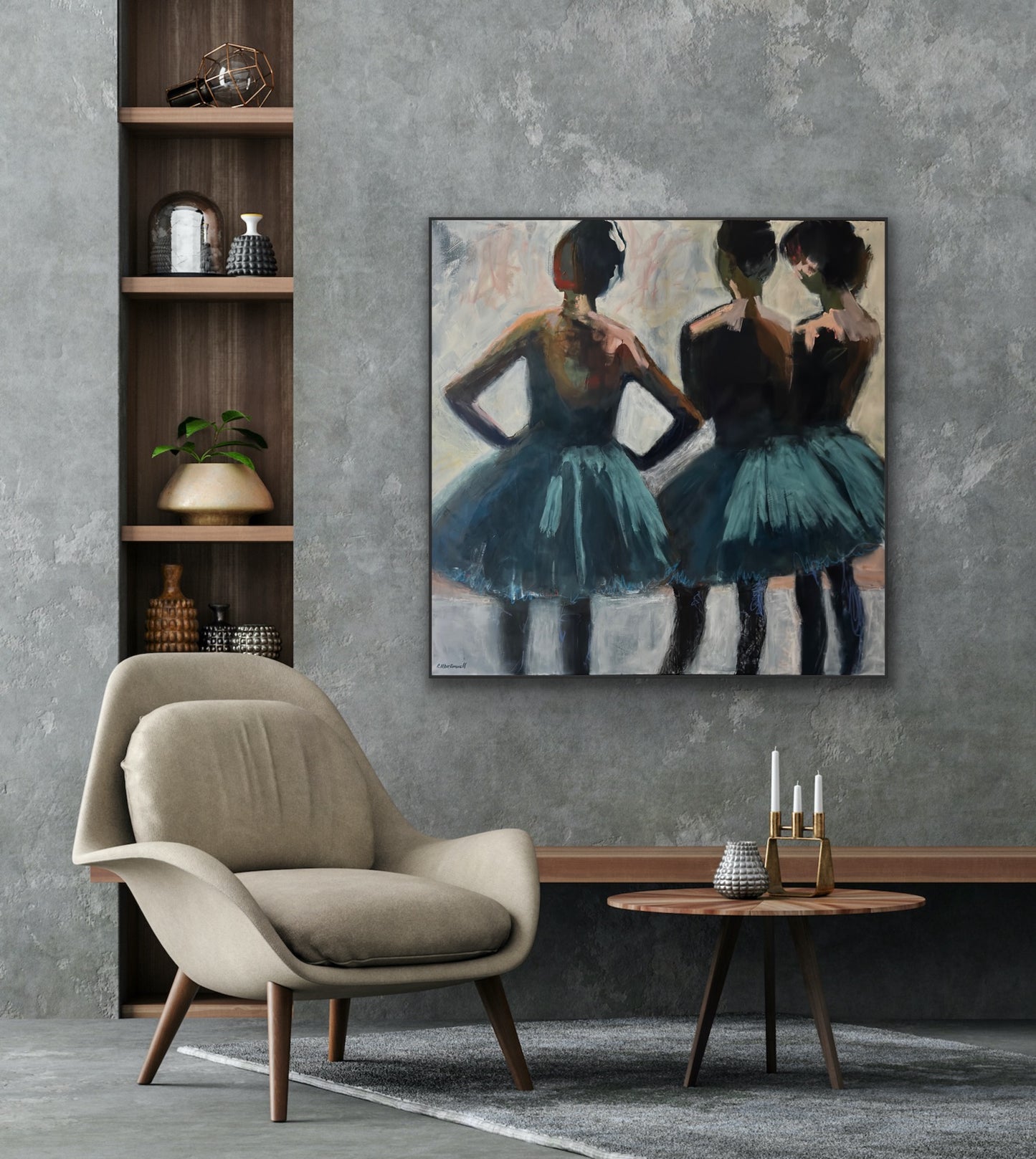 In The Wings 60x60